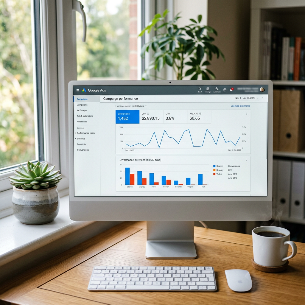 Google Ads para psicólogos — captación de pacientes